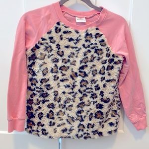 Hanna Andersson Animal Print Sweatshirt size 140 (10)